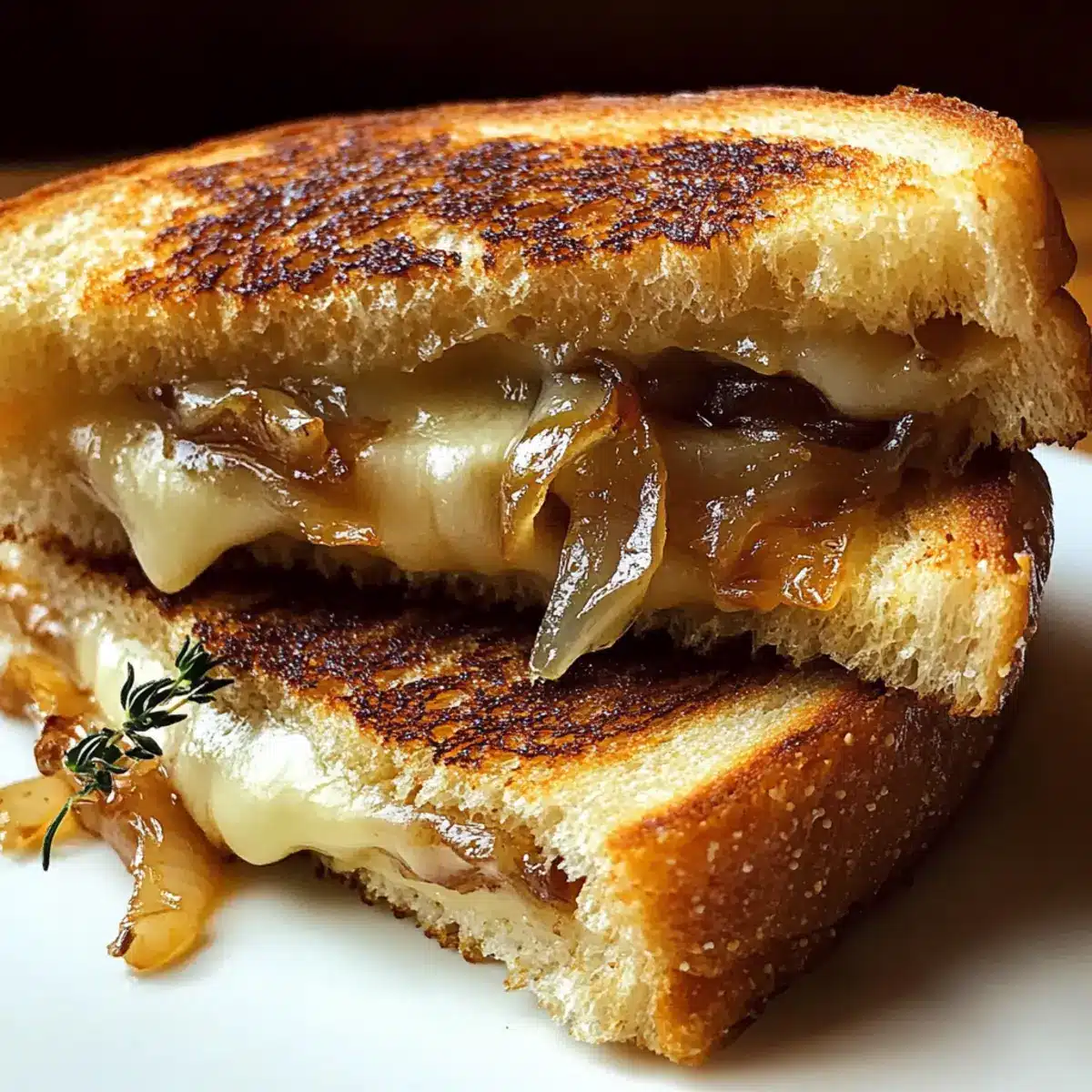 French Onion Grilled Cheese