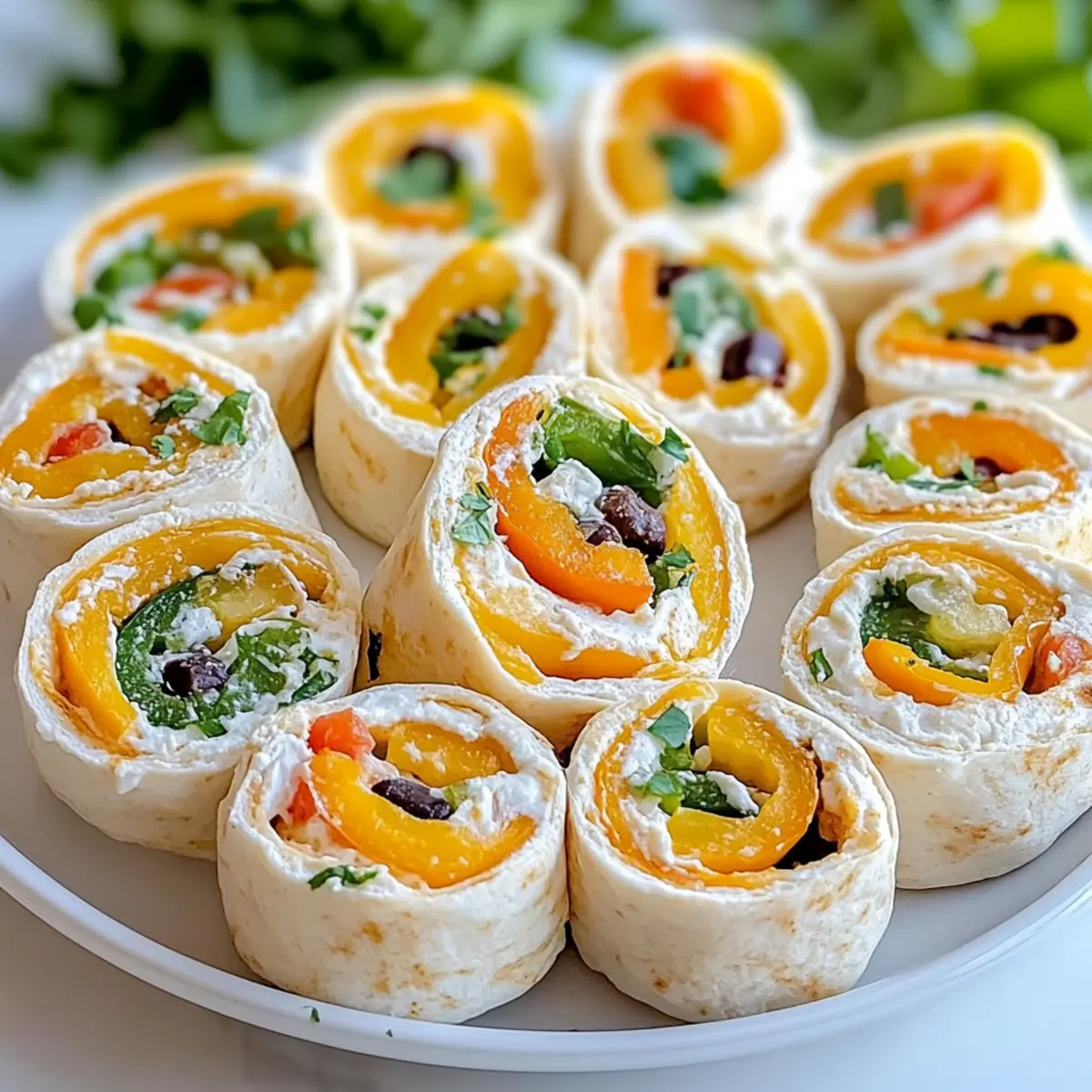 Taco Cream Cheese Pinwheels