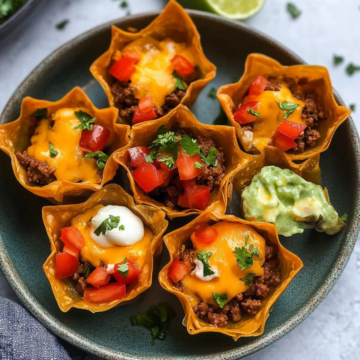 Easy Taco Cups