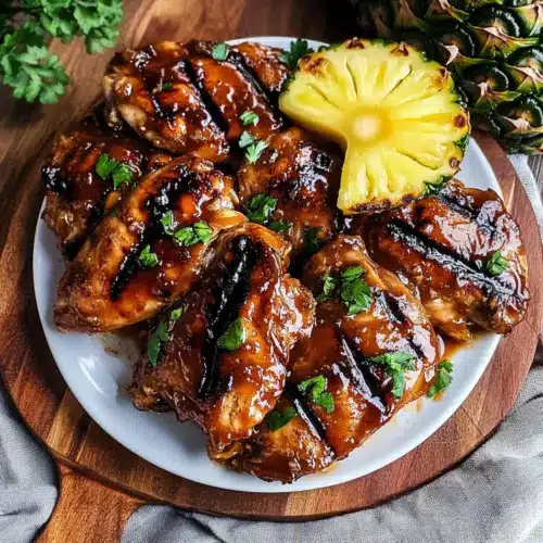 memorial day Fire-Grilled Hawaiian Chicken