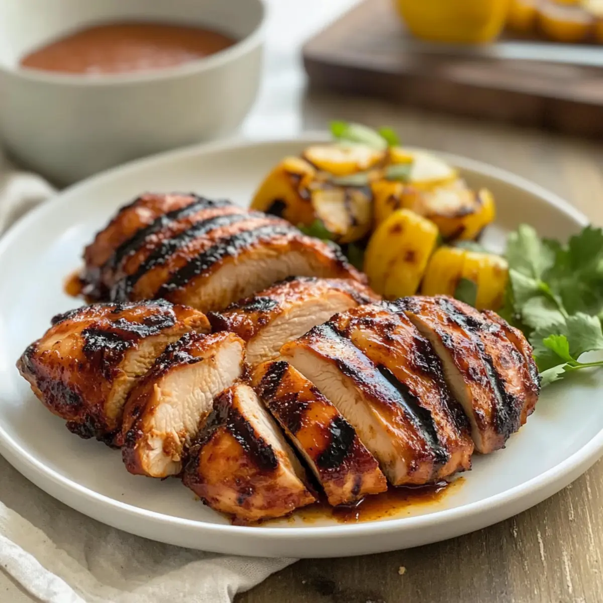 grilled bbq chicken