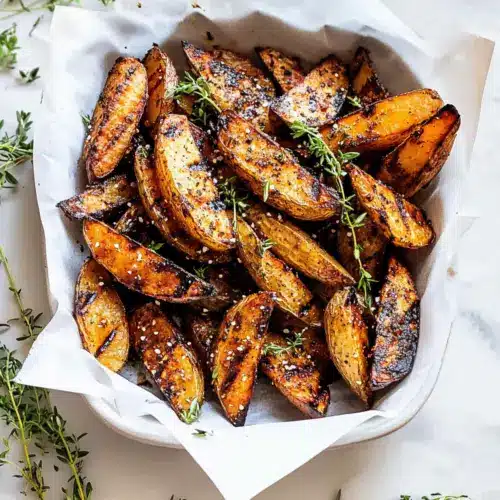 Grilled Russet Potatoes