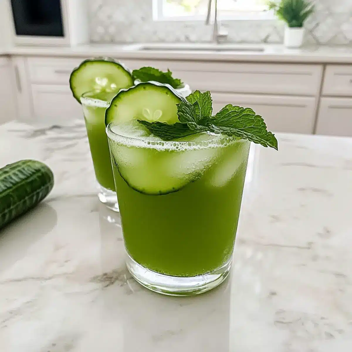 Cucumber Mint Mocktail