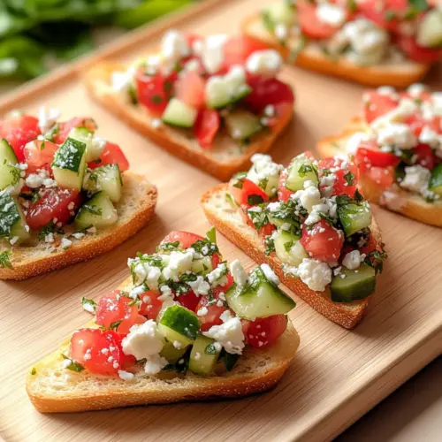 Greek Bruschetta