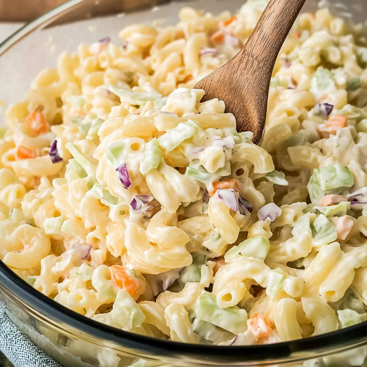Coleslaw Pasta Salad