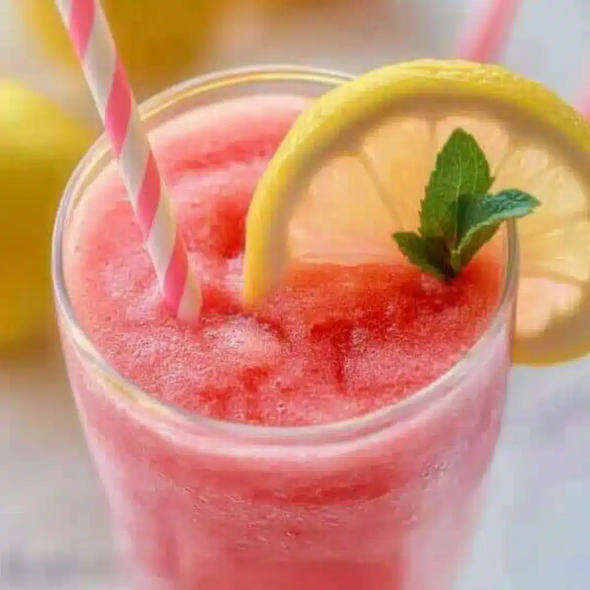 Frozen Watermelon Lemonade