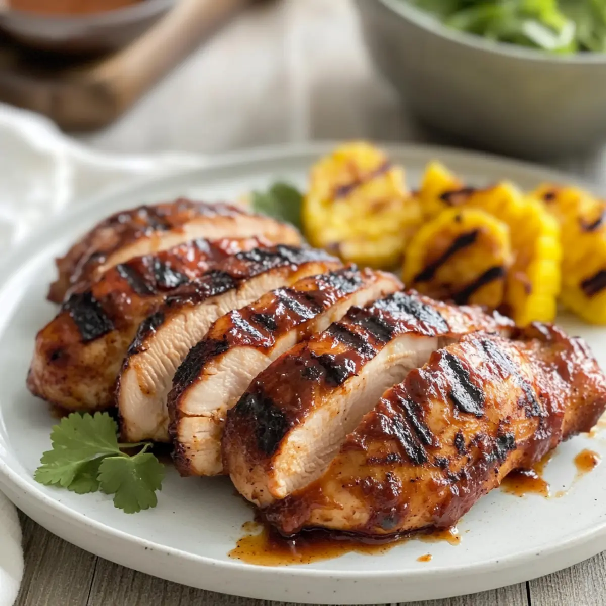 grilled bbq chicken