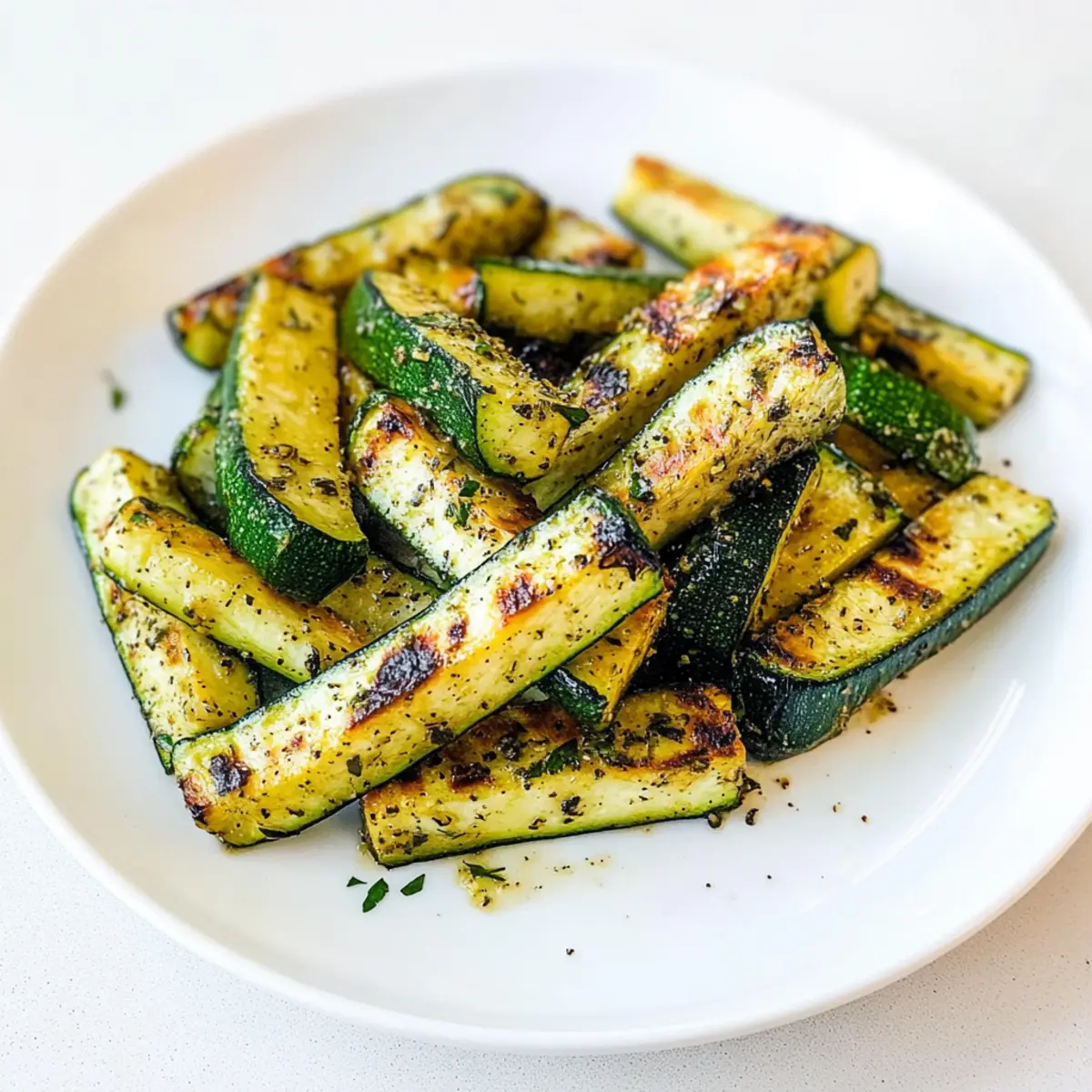 Zucchini on the Blackstone Griddle