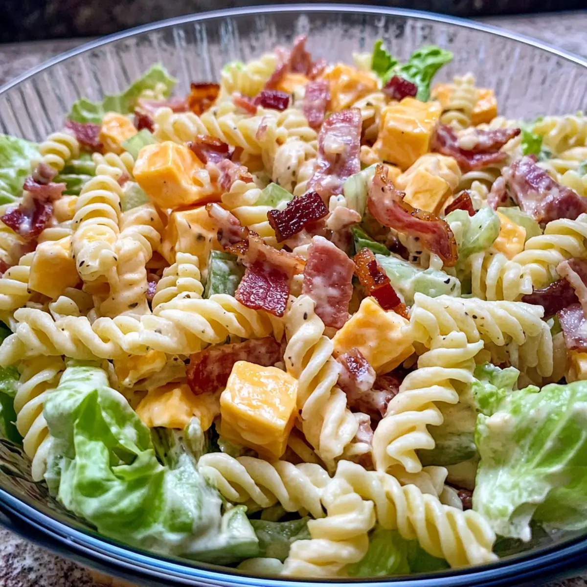 Club Sandwich Pasta Salad
