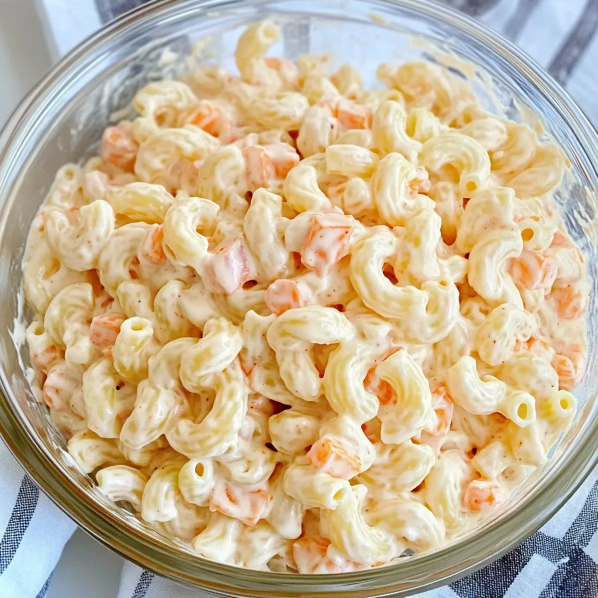 Classic Hawaiian Macaroni Salad
