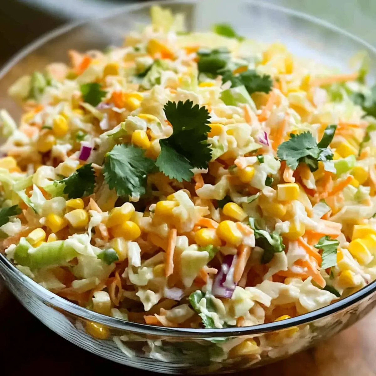 Spicy Corn Slaw