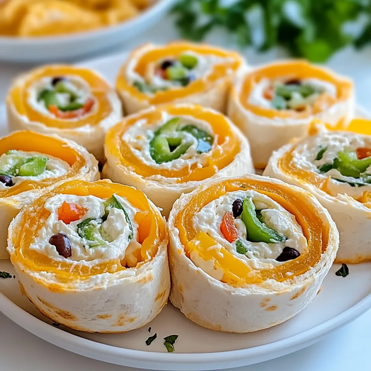 Taco Cream Cheese Pinwheels