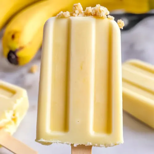 Banana Pudding Popsicles