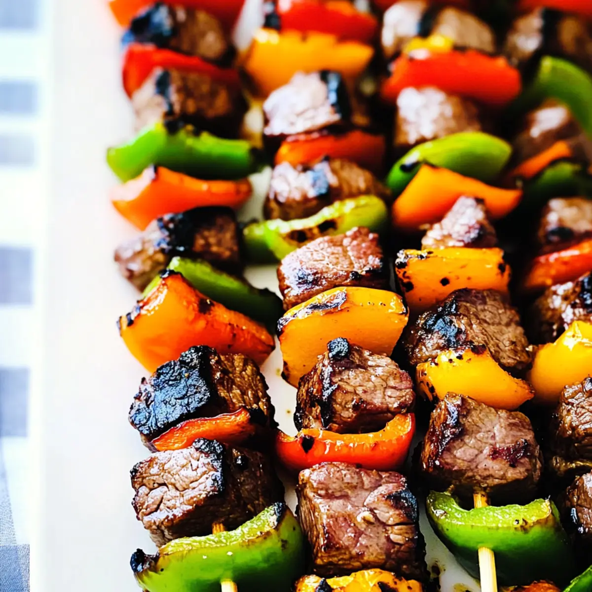 Grilled Steak Kebabs