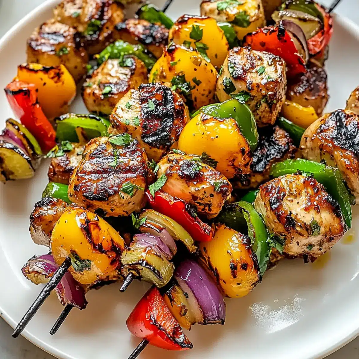 Grilled Chicken Kabobs