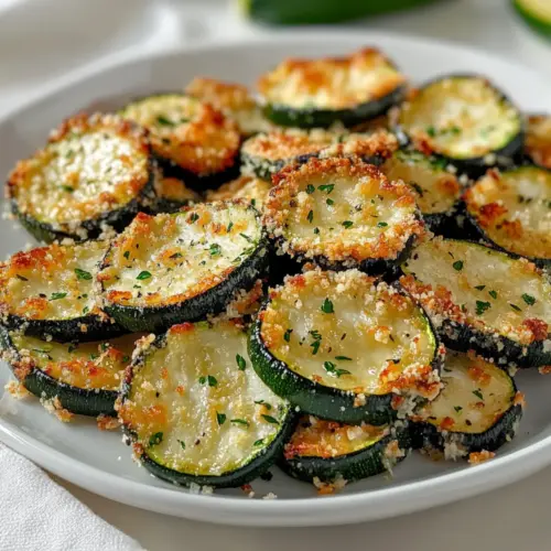 Baked Parmesan Zucchini
