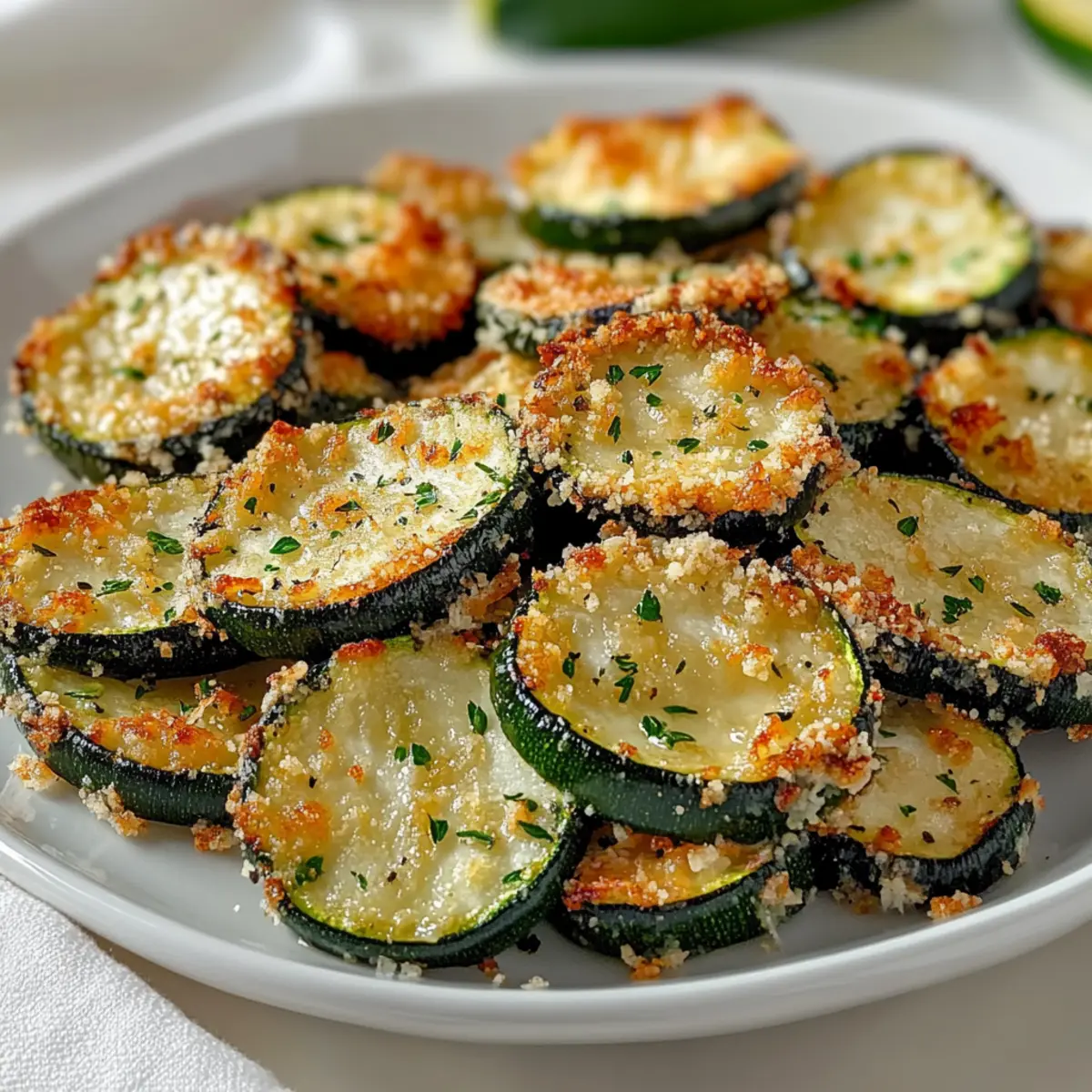 Baked Parmesan Zucchini