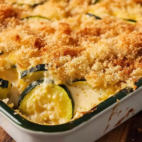 Cheesy Zucchini Casserole