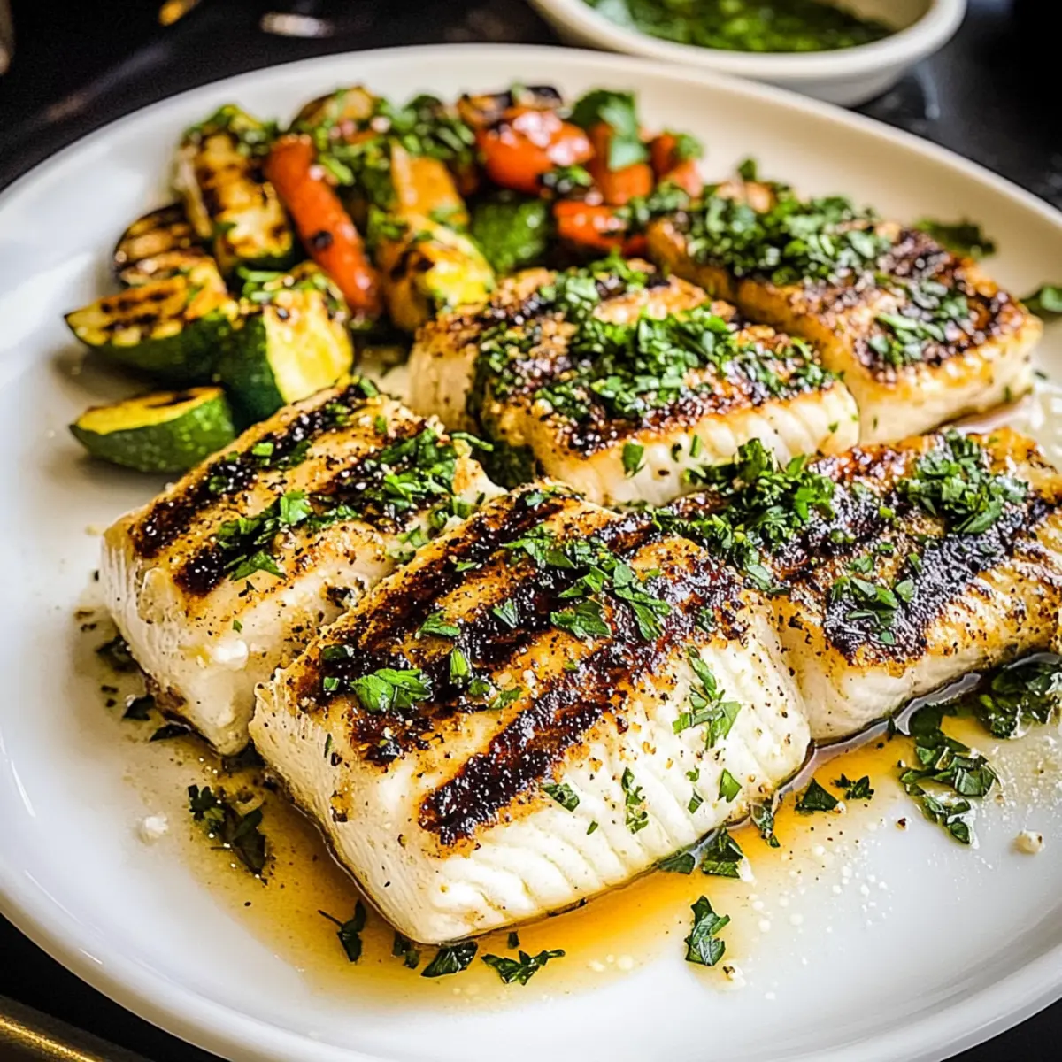Grilled Chilean Sea Bass