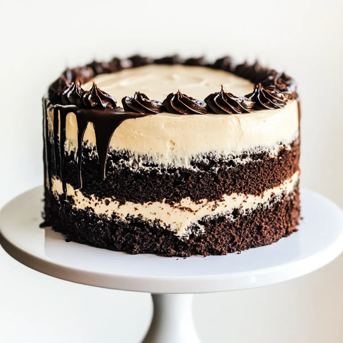 Guinness Chocolate Cake with Irish Buttercream
