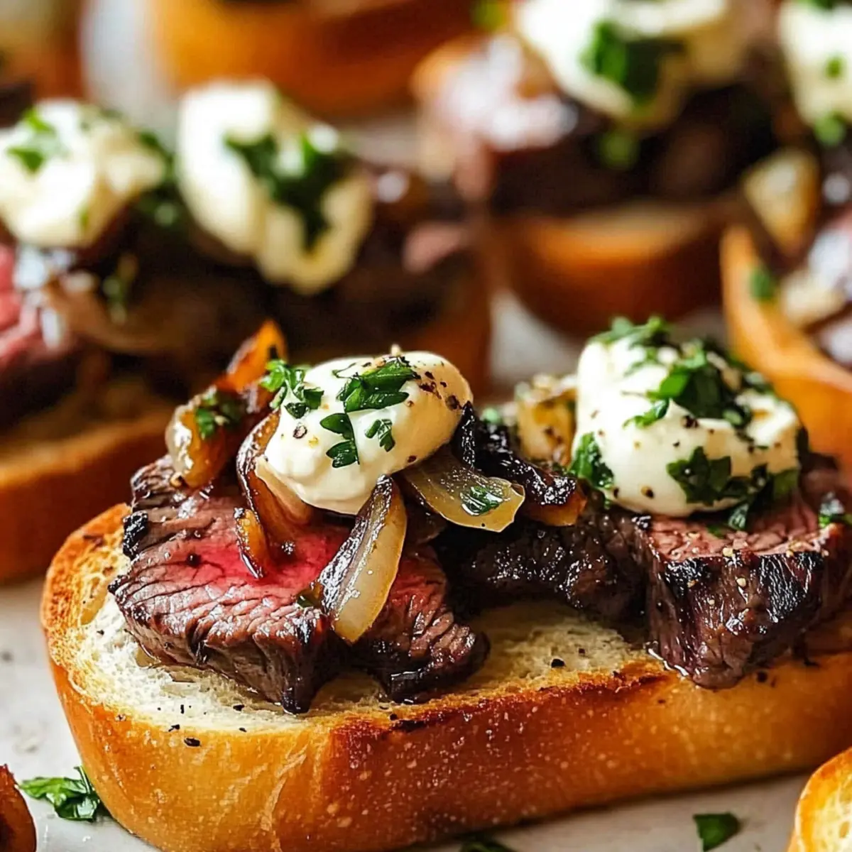 Steak Crostini