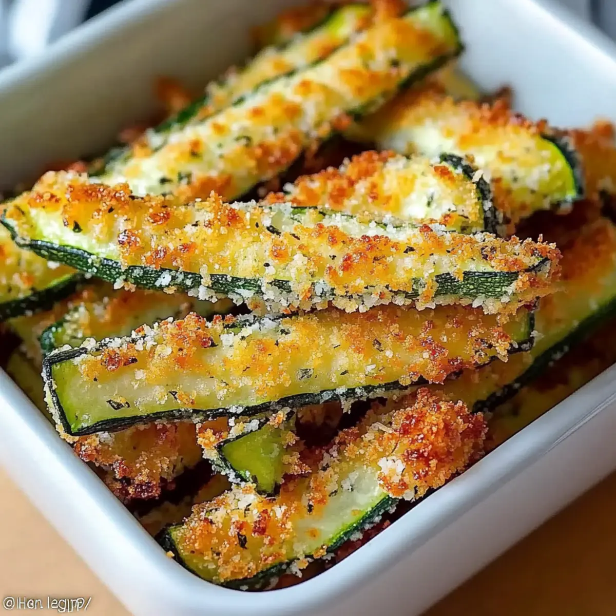Parmesan Zucchini Fries