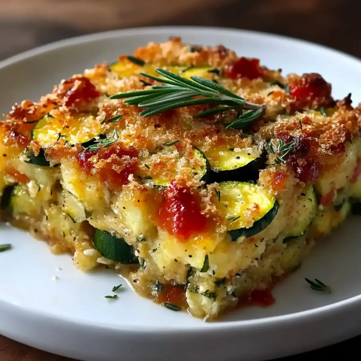 Squash Zucchini Ritz Casserole