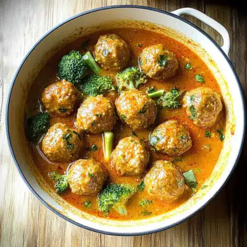 Coconut Gochujang Chicken Meatballs