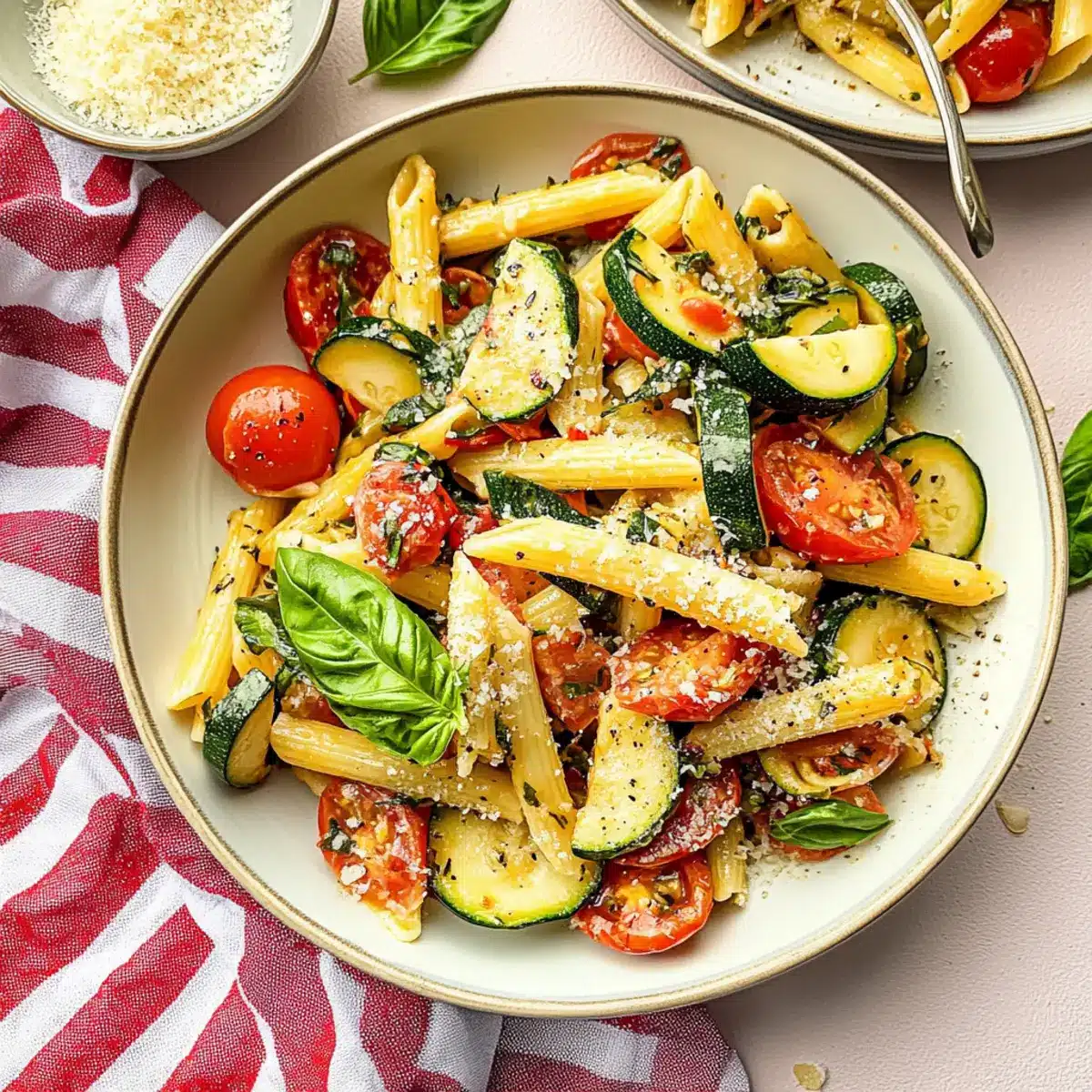 Tomato Zucchini Pasta
