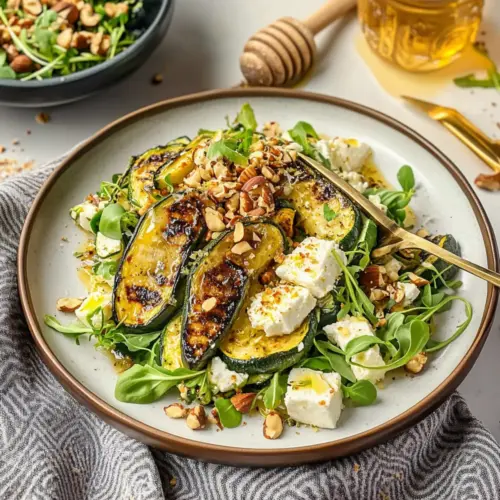 Charred Zucchini Salad