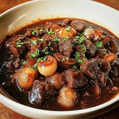French Beef Bourguignon