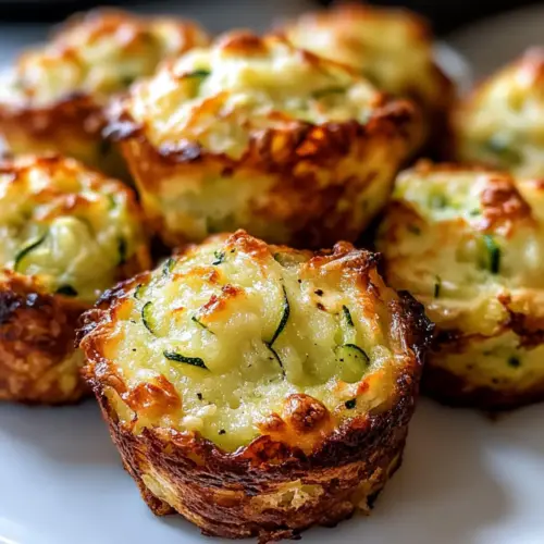 Parmesan Zucchini Potato Muffins