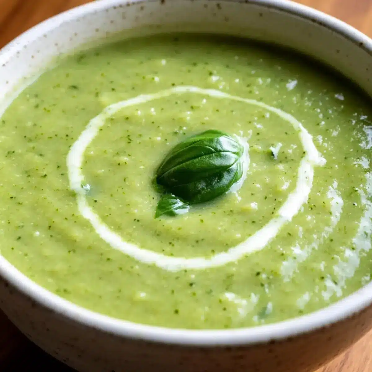Zucchini Basil Soup