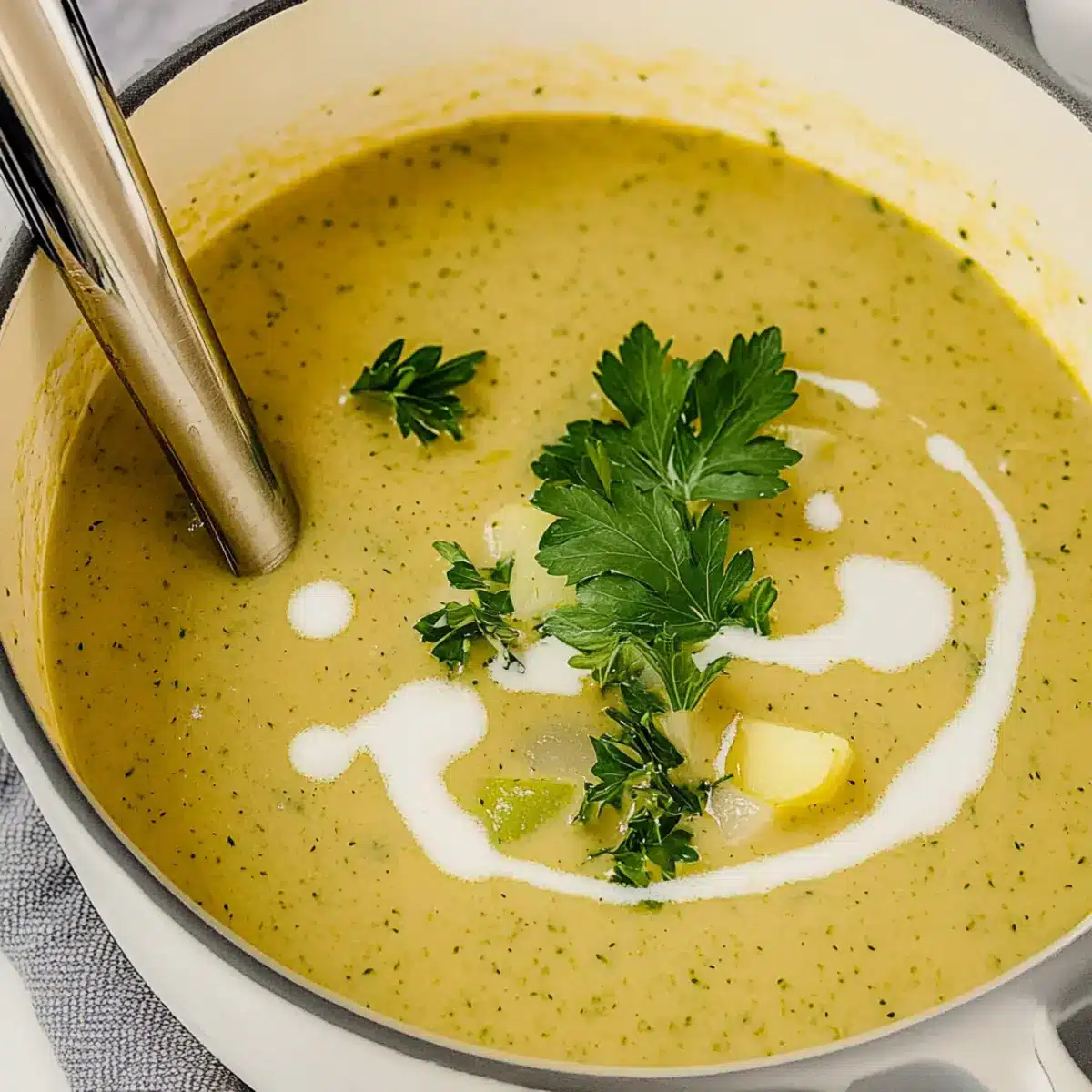 Zucchini Potato Soup