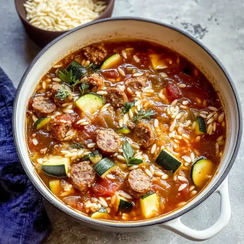 Sausage Zucchini Soup