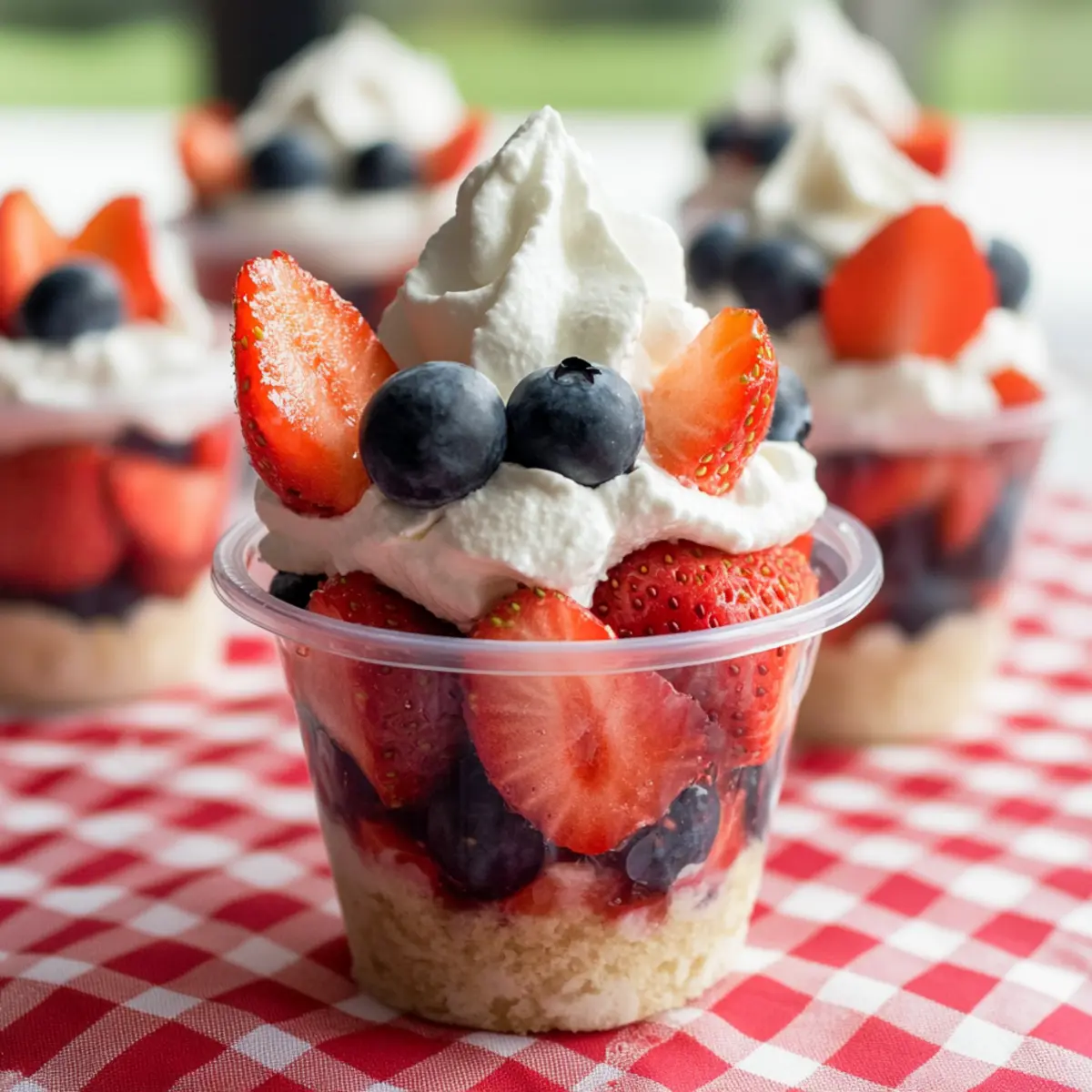 Mini Shortcake Cups