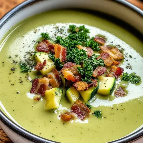 Cream of Zucchini Soup