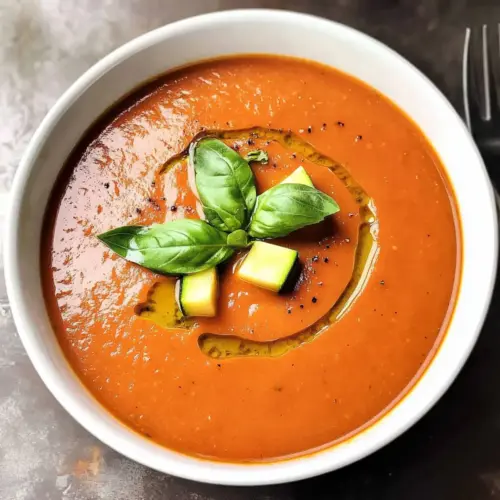 Tomato Zucchini Soup