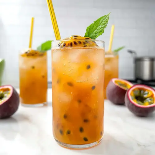 Passion Fruit Iced Tea