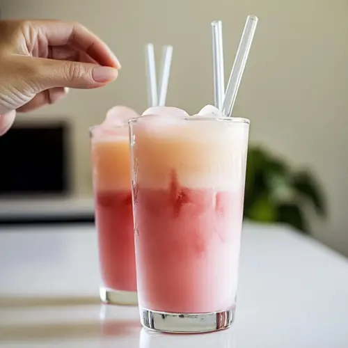 Iced Guava Passionfruit Drink