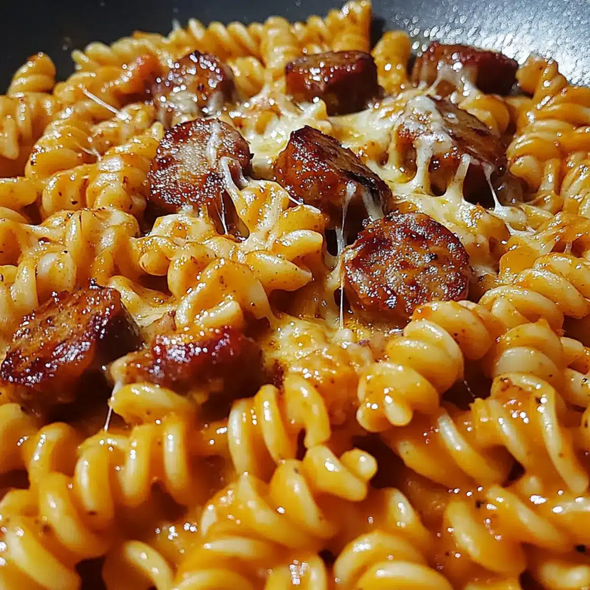 One-Pot Bold Honey BBQ Sausage Pasta