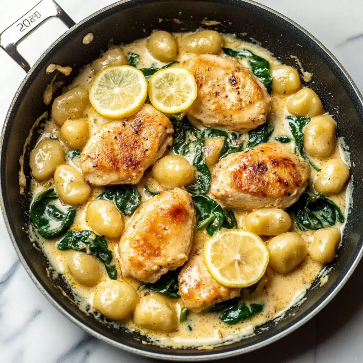 Lemon Chicken Gnocchi