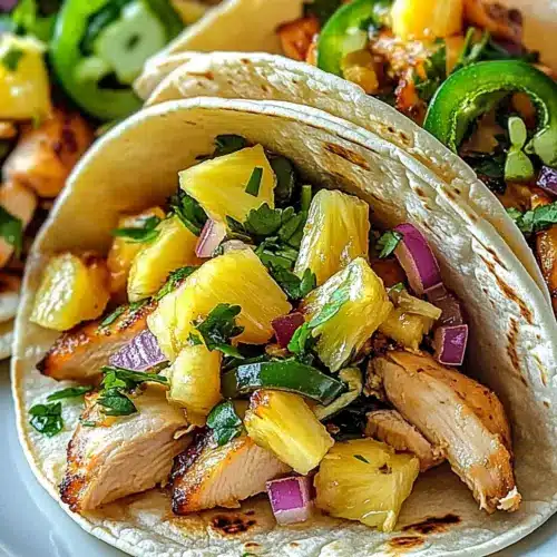 Pineapple Chicken Tacos