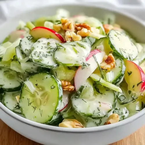 Cucumber Apple Salad