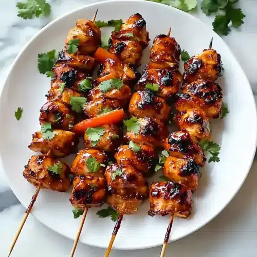 Sweet Chili Chicken Skewers