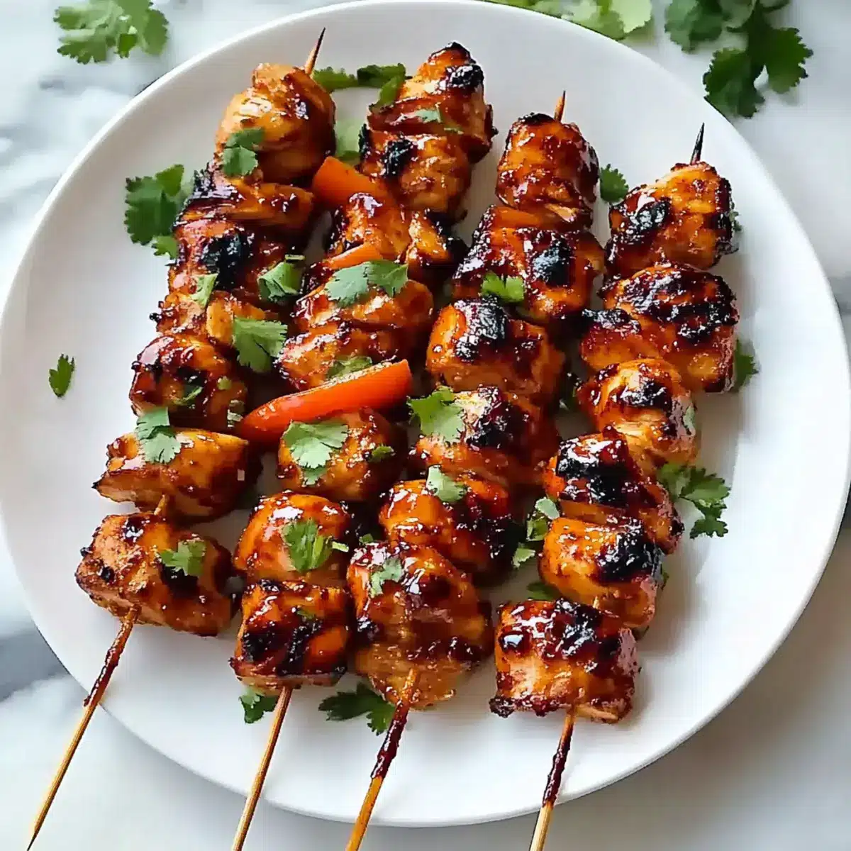 Sweet Chili Chicken Skewers