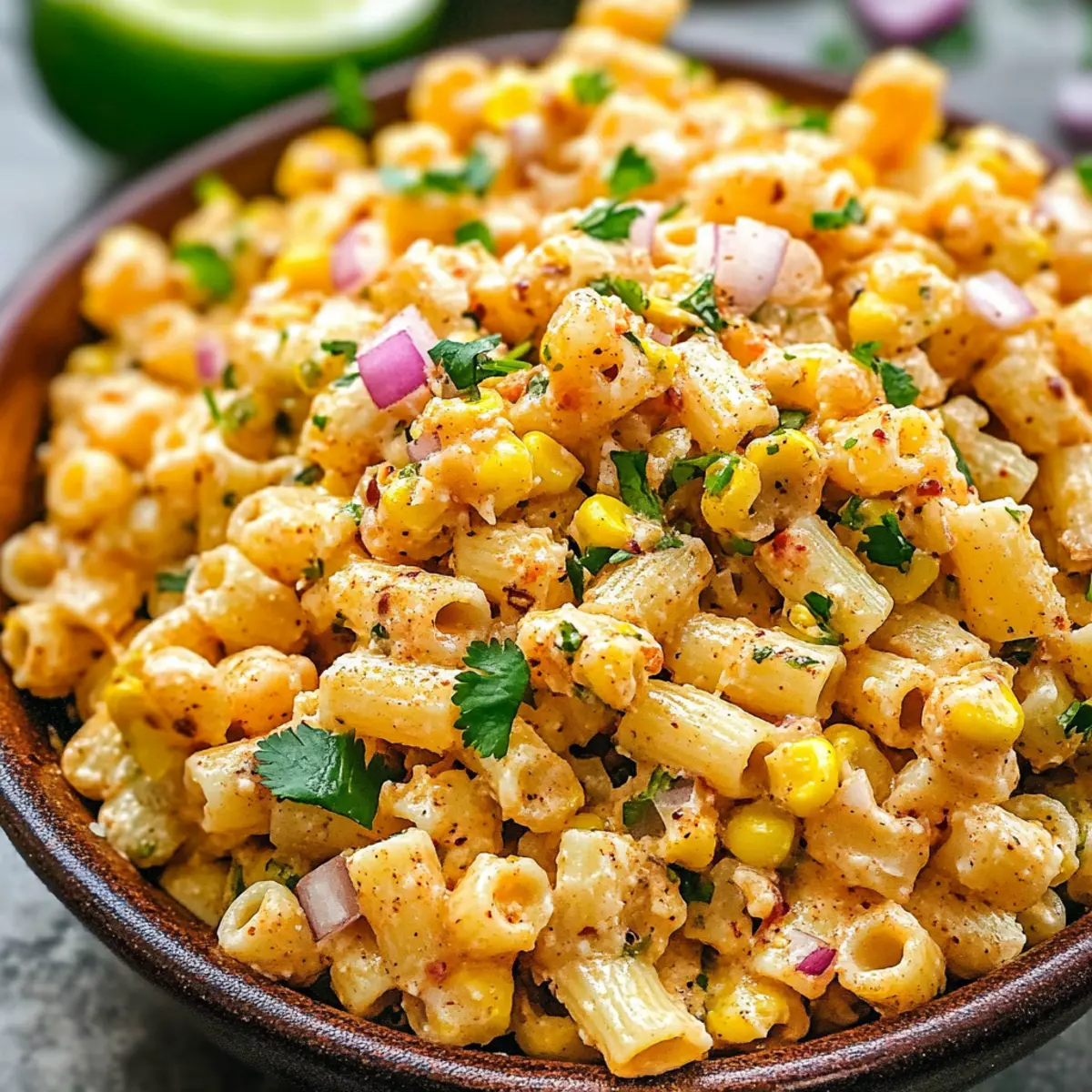 Elote Pasta Salad