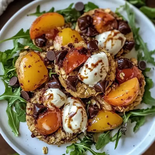 Peach Burrata Salad