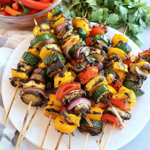Grilled Vegetable Skewers