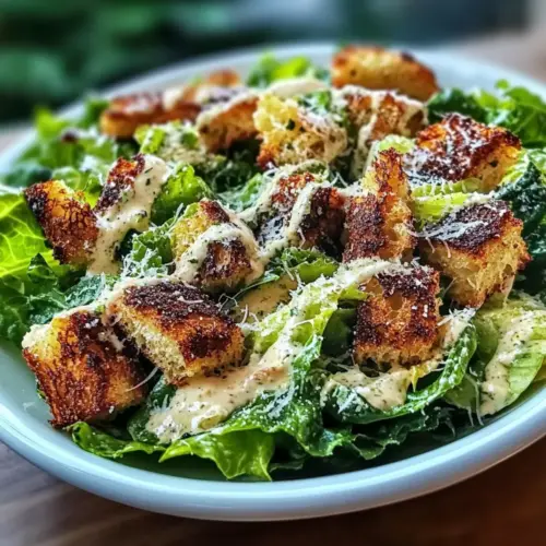 Creamy Classic Caesar Salad